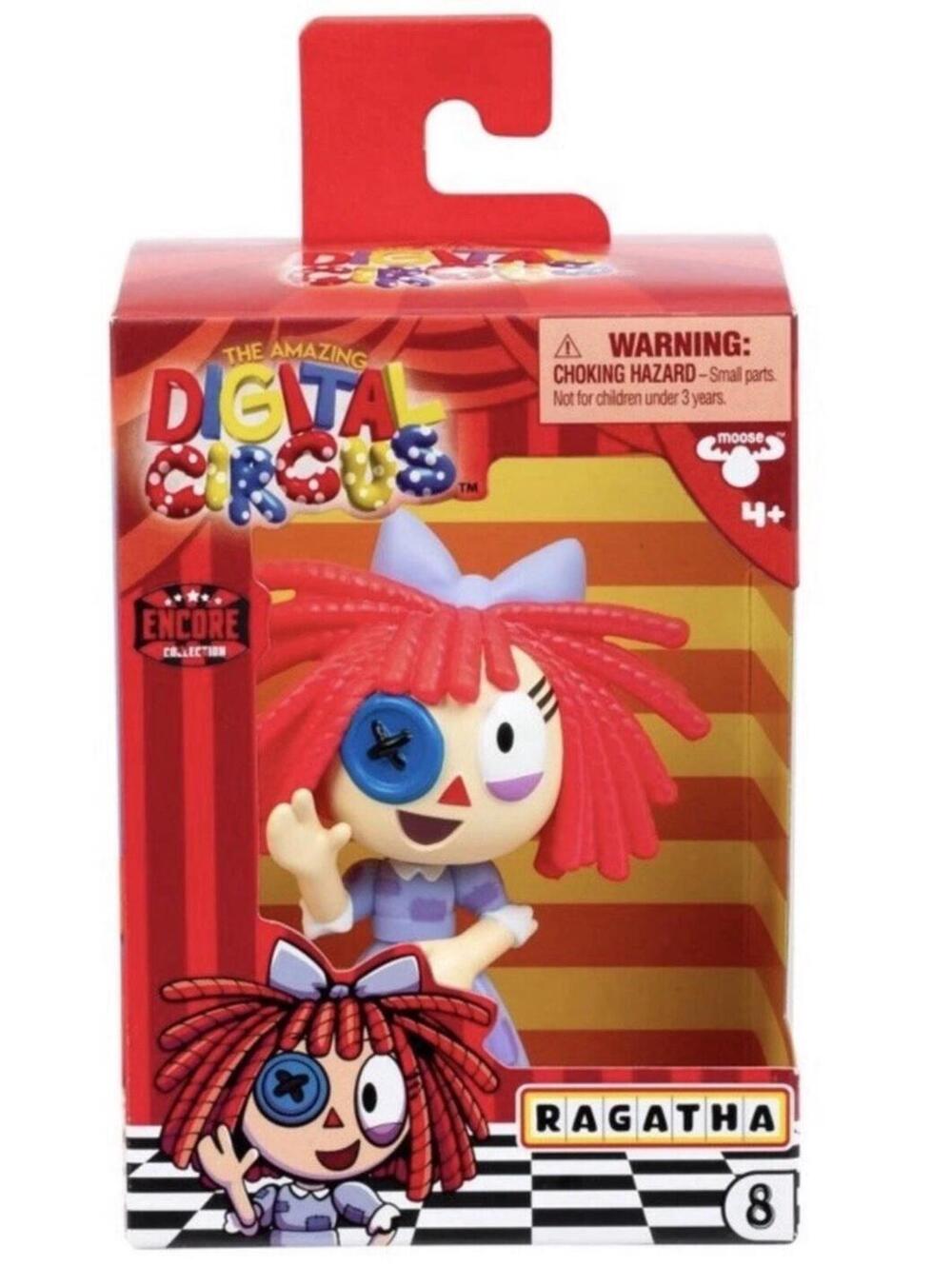 The Amazing Digital Circus Ragatha #8 TADC Moose Toy Encore Collection Figure